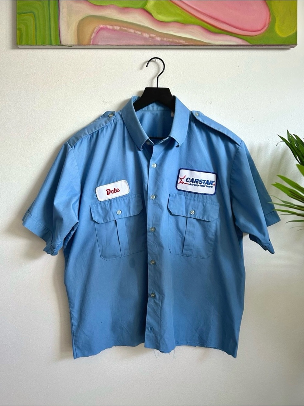 3 Piece Bundle Of Button Down Mechanic Work Shirts - Picture 3 of 6
